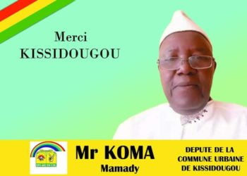 Kissidougou : Mamady Komah en lice pour la députation au compte du RPG arc-en-ciel