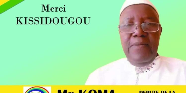 Kissidougou : Mamady Komah en lice pour la députation au compte du RPG arc-en-ciel