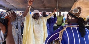 Législatives du 16 février : Sékou Kouréissy Condé en campagne à l’intérieur du pays…