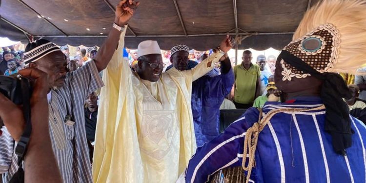 Législatives du 16 février : Sékou Kouréissy Condé en campagne à l’intérieur du pays…