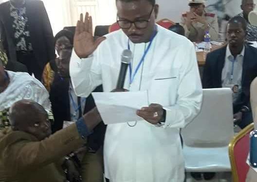 CNOSCG: Après son plébiscite de Dabola, Dansa Kourouma investi pour cinq ans à Kindia