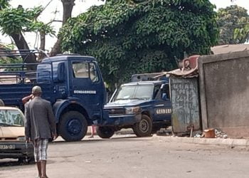 Appel à la résistance active du FNDC : le domicile de Cellou Dalein Diallo quadrillé par les forces de l’ordre… (Constat de notre reporter)