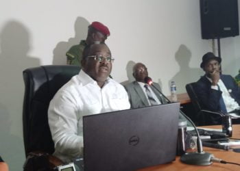 Devant la presse : le président de la CENI dit qu’il savait que forcément le référendum était en préparation…