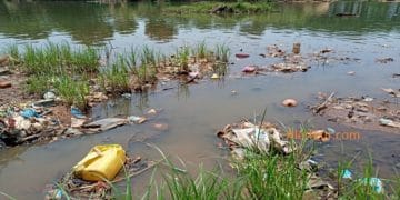 Kankan : les alentours du fleuve Milo transformés en dépotoir d’ordures !