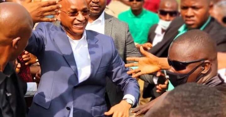 Accueil triomphal de Cellou Dalein Diallo au Liberia