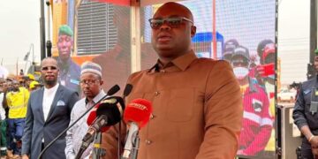 Boké : le Premier ministre, Dr Bernard Goumou procède au lancement du projet de bauxite de Koumbia