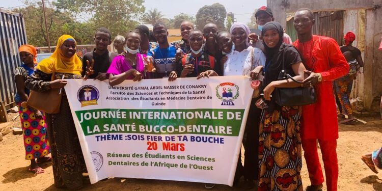 Les étudiants en médecine dentaires appellent les autorités à valoriser la santé bucco-dentaire en Guinée