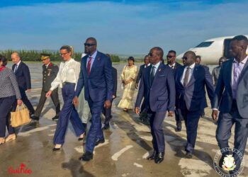 Ankara : le colonel Mamadi Doumbouya est arrivé pour assister à l’investiture du Président Erdogan