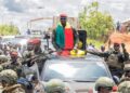 Colonel Mamadi Doumbouya accueilli en triomphe en enfant du terroir à Kankan, ce mardi 27 juin 2023