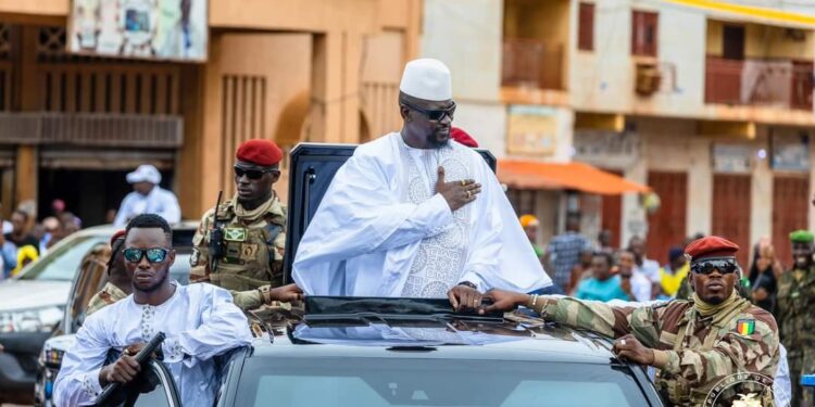 Colonel Doumbouya à Kankan : les prémices d’un maintien au pouvoir