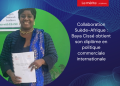 Collaboration Suède-Afrique : Baya Cissé obtient son diplôme en politique commerciale internationale